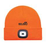 100% Acrylic cuff toque with LED Light