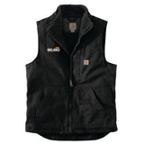 Men's Carhartt Washed Duck Sherpa Lined Mock Neck Vest