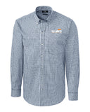 Men's Cutter & Buck Skyline Epic Gingham Long Sleeve Dress Shirt