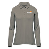Ladies Stormtech Nevada Long Sleeve Micro Pique Polo