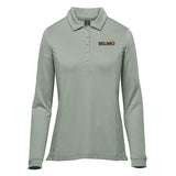 Ladies Stormtech Nevada Long Sleeve Micro Pique Polo