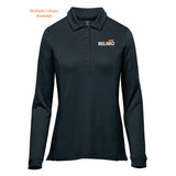 Ladies Stormtech Nevada Long Sleeve Micro Pique Polo