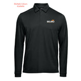 Men's Stormtech Nevada Long Sleeve Micro Pique Polo