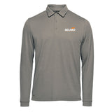 Men's Stormtech Nevada Long Sleeve Micro Pique Polo
