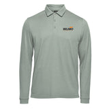 Men's Stormtech Nevada Long Sleeve Micro Pique Polo
