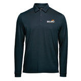 Men's Stormtech Nevada Long Sleeve Micro Pique Polo