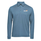 Men's Stormtech Nevada Long Sleeve Micro Pique Polo