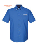 Harriton Men's Short Sleeve Oxford with Stain-Release