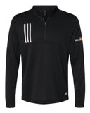 Men's Adidas 3-Stripes Double Knit 1/4 Zip Pullover