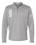 Men's Adidas 3-Stripes Double Knit 1/4 Zip Pullover
