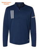 Men's Adidas 3-Stripes Double Knit 1/4 Zip Pullover