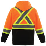 Freedom High Vis Full Zip Polyester Fleece Hoodie
